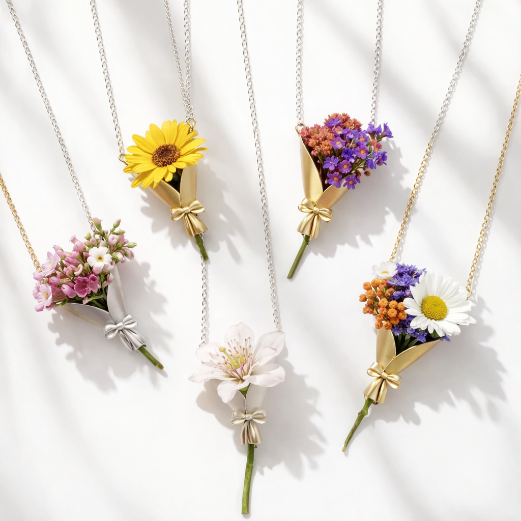 Elyndra™ – Collana Bouquet Elegante