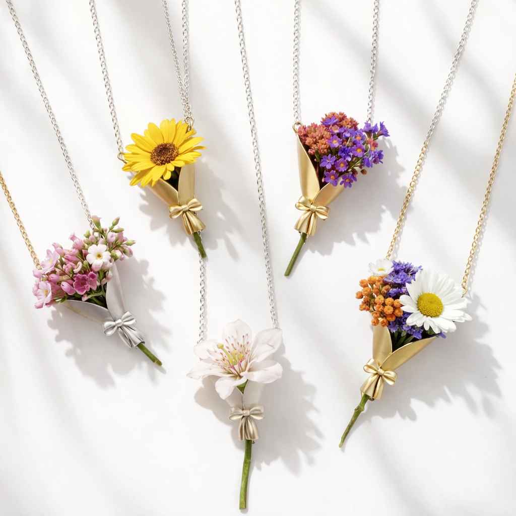 Elyndra™ – Collana Bouquet Elegante