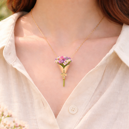Elyndra™ – Collana Bouquet Elegante